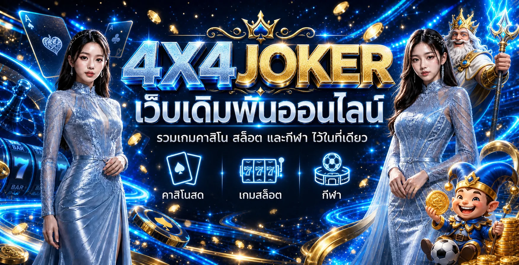 4x4joker ทางเข้าเว็บตรง บาคาร่าออนไลน์ ฝากถอนออโต้
